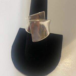 Elegant Sterling Silver 925 Women's Ring-7 mm